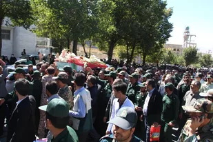 استقبال از شهدای گمنام در بروجن