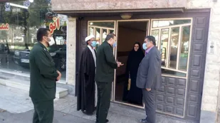 تقدیر از همسران پاسدار شاغل در رشته پرستاری سپاه ناحیه شاهرود