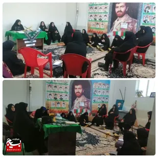 جلسه حلقه صالحین با محوریت جهاد تبیین