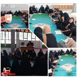مسابقات قرآن و عترت بسیج درروستای دوله سیب