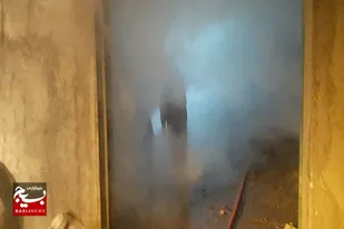 آتش&zwnj;سوزی یک واحد مرغداری در جاده ملایر