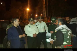 بازرسی و سرکشی مسئولین از اجرای گشت رضویون در نهاوند