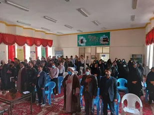برگزاری نهضت روشنگری وجهاد تبیین باحضور فرهنگیان اردل