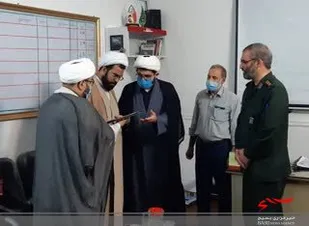 مراسم معارفه رابط نمایندگی در حوزه مقاومت شهید شیرازی