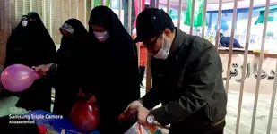 بسیج هنرمندان شاهرود میلاد امام زمان (عج) را گرامی داشتند+ تصاویر