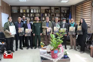دیدار مسئولین فرهنگی هنری رسانه&zwnj;ای شاهرود با فرمانده سپاه شهرستان + تصاویر