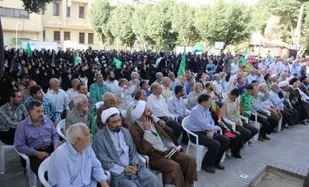 اجتماع بزرگ مردمی در دفاع از فرهنگ غنی عفاف و حجاب در منطقه 17 برگزار شد