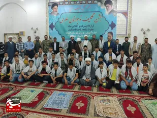 آغاز فصل عبادت و بندگی نوجوانان دهستان جهاد شهرستان حمیدیه+عکس