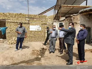 ساخت خانه محروم توسط گروه جهادی شهید فیروزی شهرستان ابهر