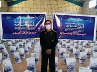 توزیع 300 بسته معیشتی بین بیماران کرونایی در لنده