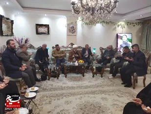 برگزاری روضه خانگی در منزل شهید مدافع امنیت آرمان علی وردی
