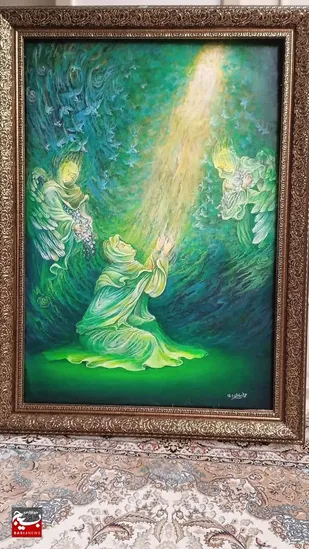 داستان هنرمند بسیجی که یک سبک جدید ابداع کرد.