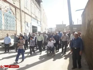 راهپیمایی مردم لالجین در محکومیت آل&zwnj;سعود