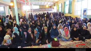 جشن دهه کرامت هفته عفاف و حجاب در سامان