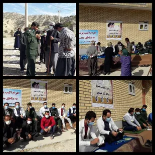 کانون بسیج جامعه پزشکی سپاه باغملک درمناطق کمتربرخوردار صیدون طبابت کردند