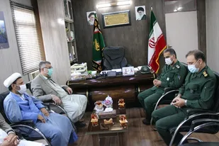 دیدار فرماندار با فرمانده سپاه شهرستان چابهار
