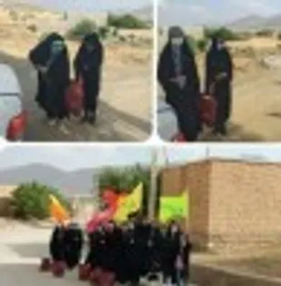 اردوی جهادی نیم روزی پایگاه سمیه برگزار شد