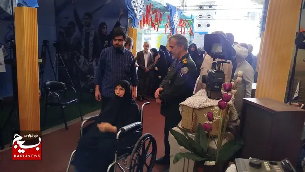 حضور دختر امام خمینی(ره) در گیلان