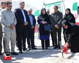 آیین کلنگ&zwnj;زنی کتابخانه خیرساز شاهرود؛ گامی بلند برای جبران کمبود سرانه فرهنگی