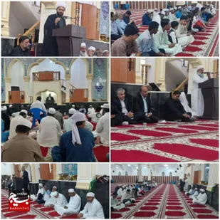 مراسم گرامیداشت میلاد نبی مکرم اسلام(ص) و هفته وحدت در سیریک برگزار شد