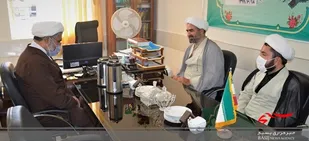 دیدار مسئول دفتر نمایندگی ولی فقیه در سپاه بجنورد با رئیس سازمان تبلیغات اسلامی بجنورد
