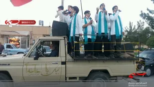 به مناسبت عیدسعیدغدیرکاروان شادی توسط گردان 109 امام حسین علیه السلام برگزارشد.