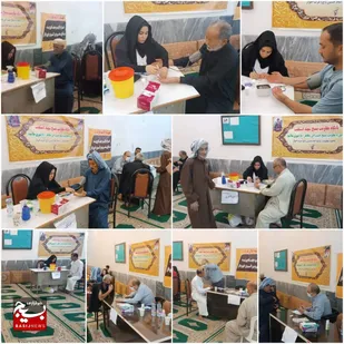 ویزیت رایگان، هدیه پزشکان جهادی به مناطق محروم اهواز در دهه کرامت