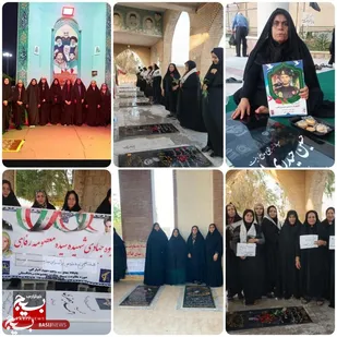 عطرافشانی قبور مطهر شهدا؛ یادواره ای از جنس وفاداری
