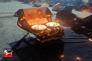 شام غریبان حسینی در مسجد امام حسین (ع) کشاورز