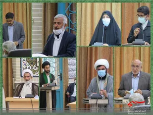 دیدار جمعی ازمداحان و شاعران با امام جمعه شهرکرد