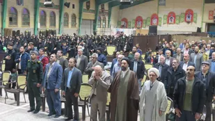 هفتمین &zwnj;سالگرد &zwnj;شهادت&zwnj; سردار شهید عبدالرضا مجیری در خمینی شهر