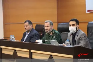 نشست مجمع جهادگران بسیج مازندران در سپاه کربلا