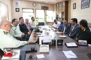تجلیل کارکنان فراجا مستقر در استانداری البرز+تصاویر