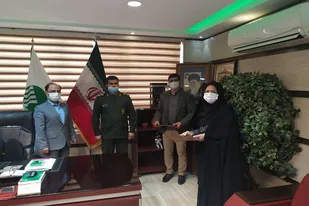 تقدیر سازمان بسیج کارمندان از مدیر و پرسنل پست بانک سیستان و بلوچستان