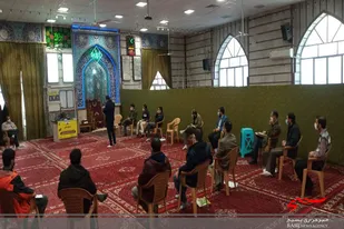 جلسه هماهنگی فرماندهان پایگاه&zwnj;های حوزه شهید خادم پر همدان
