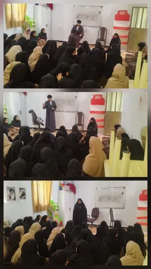 نشست  جهاد تبیین در مدرسه تربیت گوربند برگزار شد