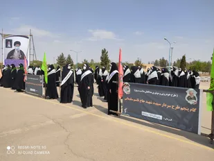 حضور بسیجیان گردان کوثر در طرح گام پنجم شهید سلیمانی