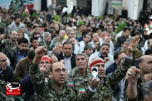 شکوه اقتدار بسیجیان خراسان جنوبی در روز بسیج مستضعفین در حسینیه جماران بیرجند