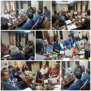 پنجمین نشست هیئت اندیشه ورز سازمان بسیج هنرمندان استان خوزستان در سال ۱۴۰۲