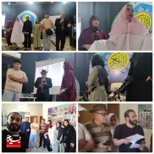 اجرای نمایش "من عروسک نیستم" در ساری