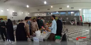 افتتاح نمایشگاه مشاغل خانگی در مجتمع فرهنگی نور نیروگاه قم