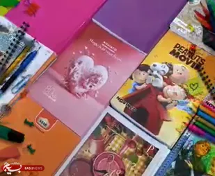 اهدای ۵۰ بسته لوازم&zwnj;التحریر به دانش&zwnj;آموزان کم&zwnj;برخوردار در آمل