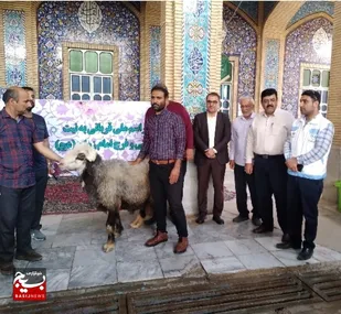 ذبح عظیم به نیت سلامتی امام زمان(عج)