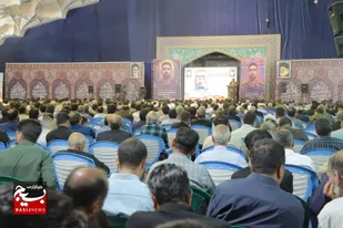 برگزاری مراسم گرامی&zwnj;داشت شهید مدافع امنیت و حافظ قرآن سرهنگ پاسدار رحیم محمدی در کرمان