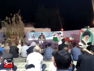 برگزاری یادواره شهدا در شهرک لنگر شوشتر