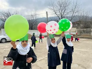 جشن انقلاب در مناطق دوردست استان مازندران