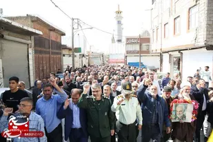 راهپیمایی بشارت نصر در اسدآباد
