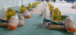 پویش همدلی مومنانه در پایگاه شهید شیرودی و موسسه باب الحوائج یخدان میبد