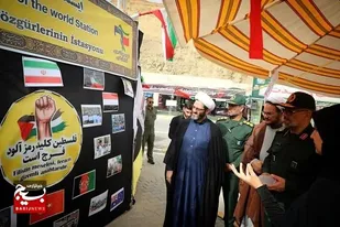 فرمانده سپاه شهدای آذربایجان&zwnj;غربی از موکب&zwnj;های تمرچین بازدید کرد