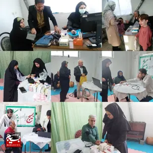حضور بسیج جامعه پزشکی&zwnj; شهرستان محمودآباد در روستای وازیک